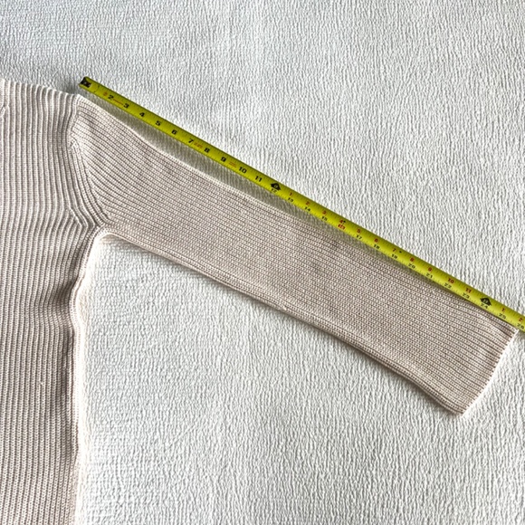 Everlane NWOT The Organic Cotton Slim Crew Sweater Canvas Color Size M - Picture 12 of 16